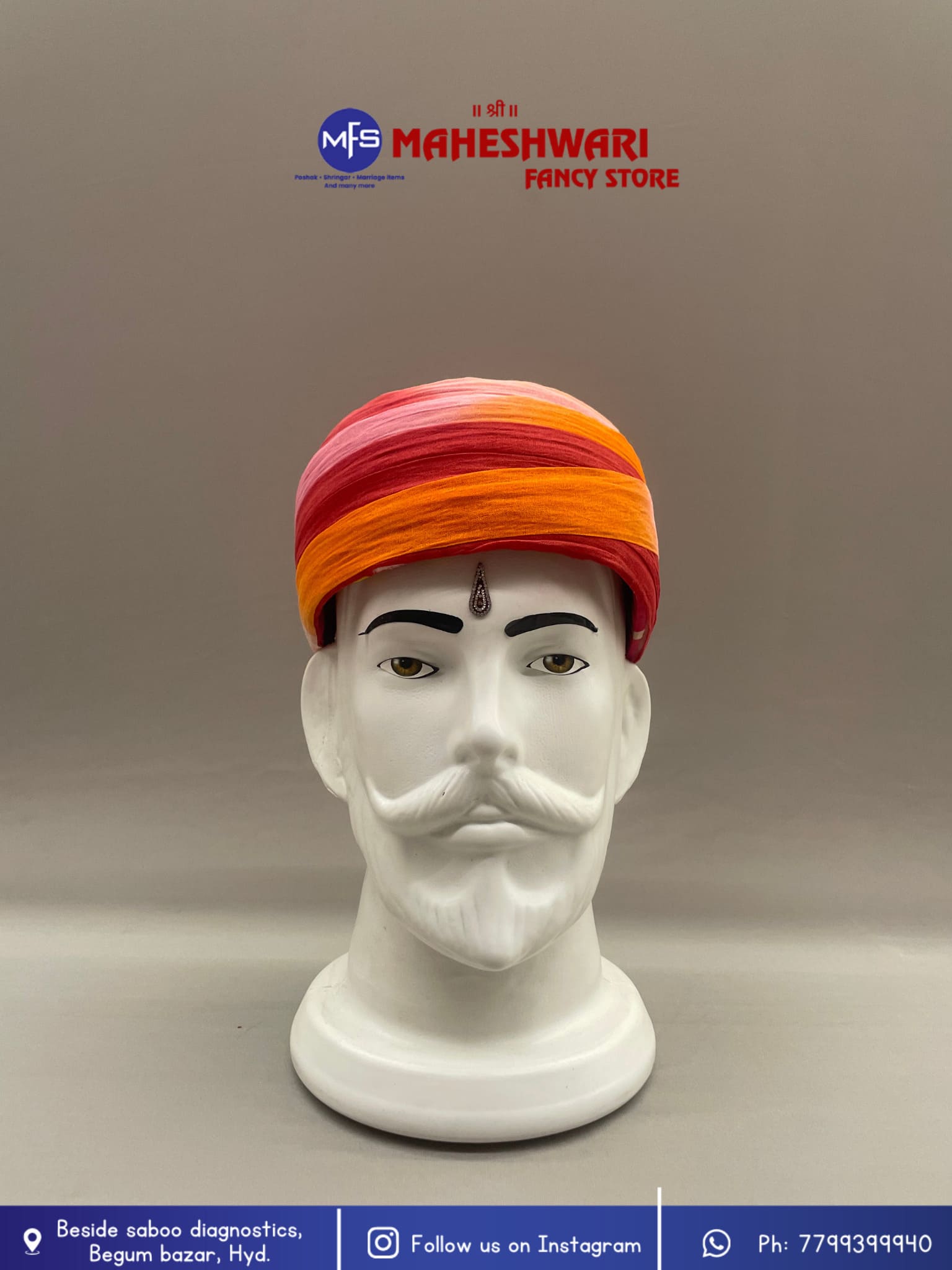 Multicolour Rajasthani Pecha